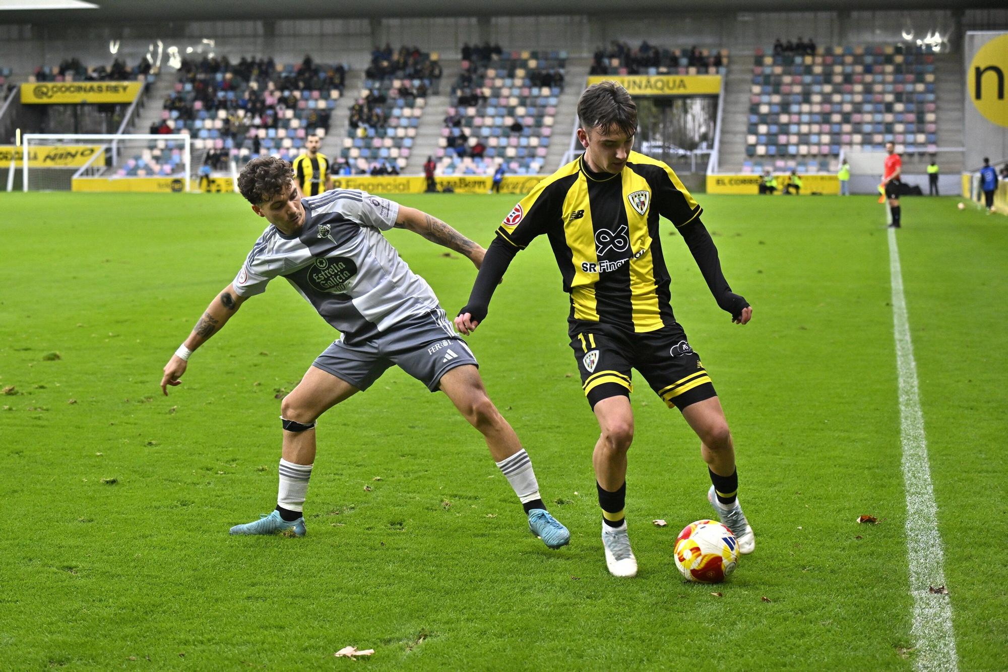 El Barakaldo-Racing de Ferrol, en imágenes