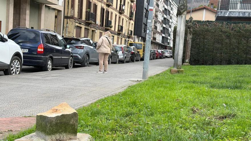 Durango investiga el derribo de una de las cruces del Vía Cruces de la villa
