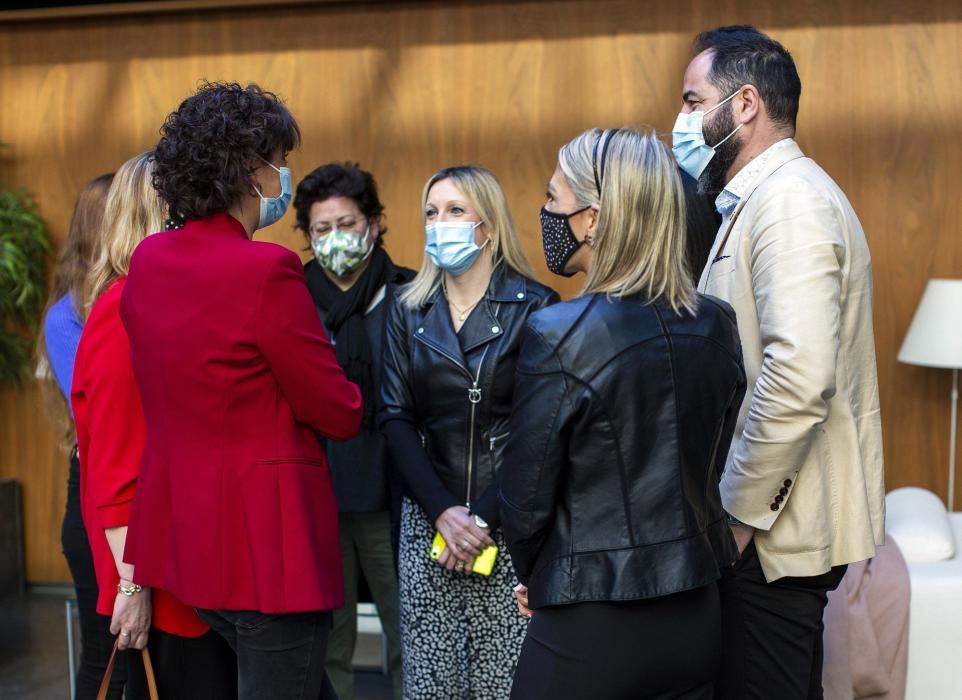 Imágenes del Parlamento de Navarra del pleno de este jueves 25 de marzo
