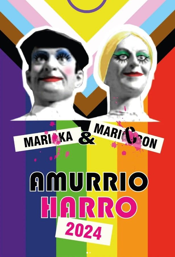 Pegatina ganadora Amurrio Harro 2024 de Inhar Mínguez