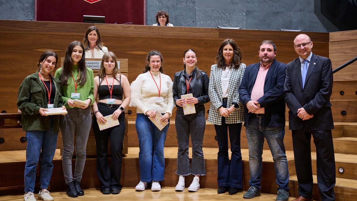 El IES Biurdana ha quedado subcampeón de euskera