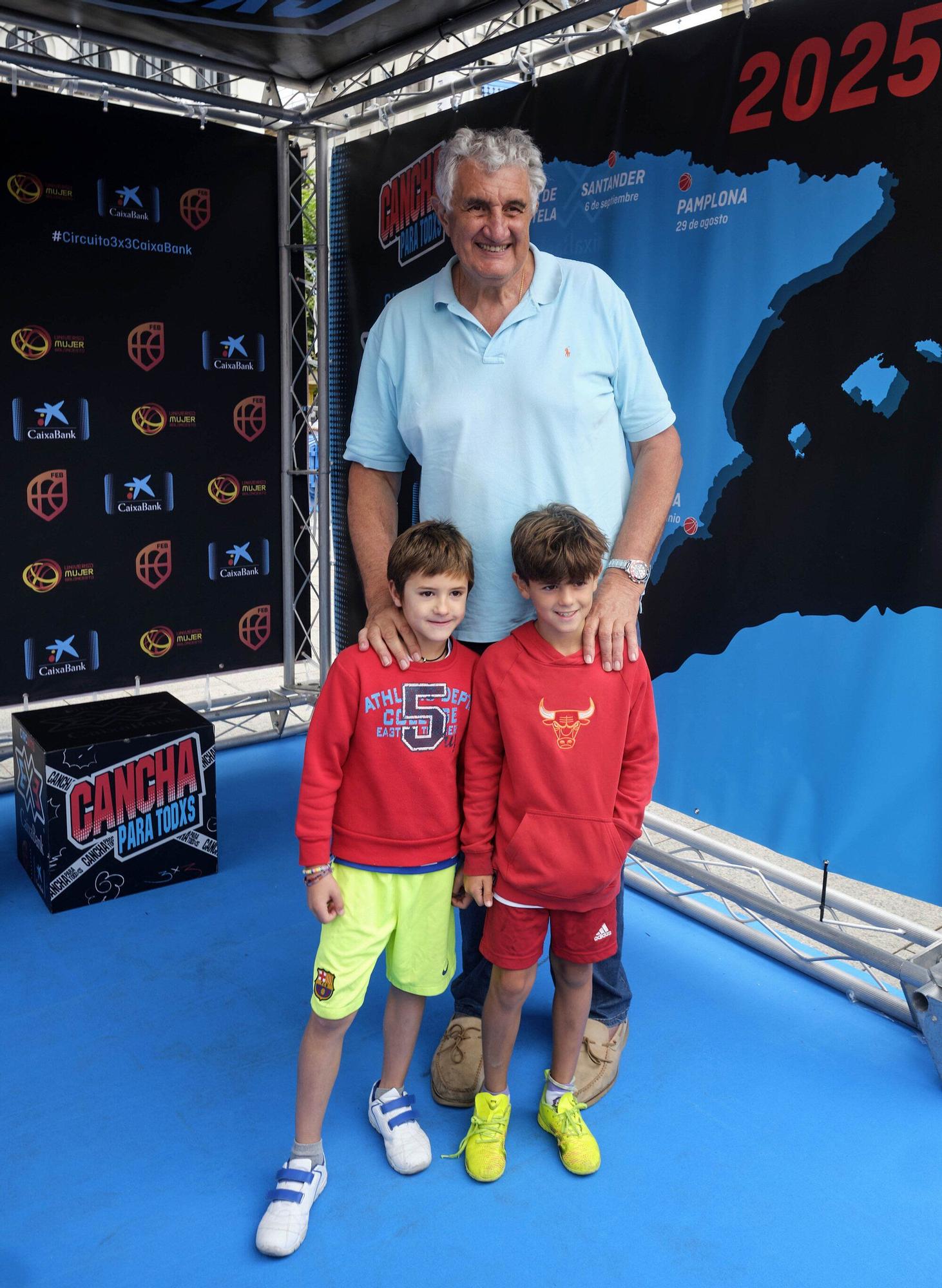 Fotos del circuito 3x3 de baloncesto Caixabank