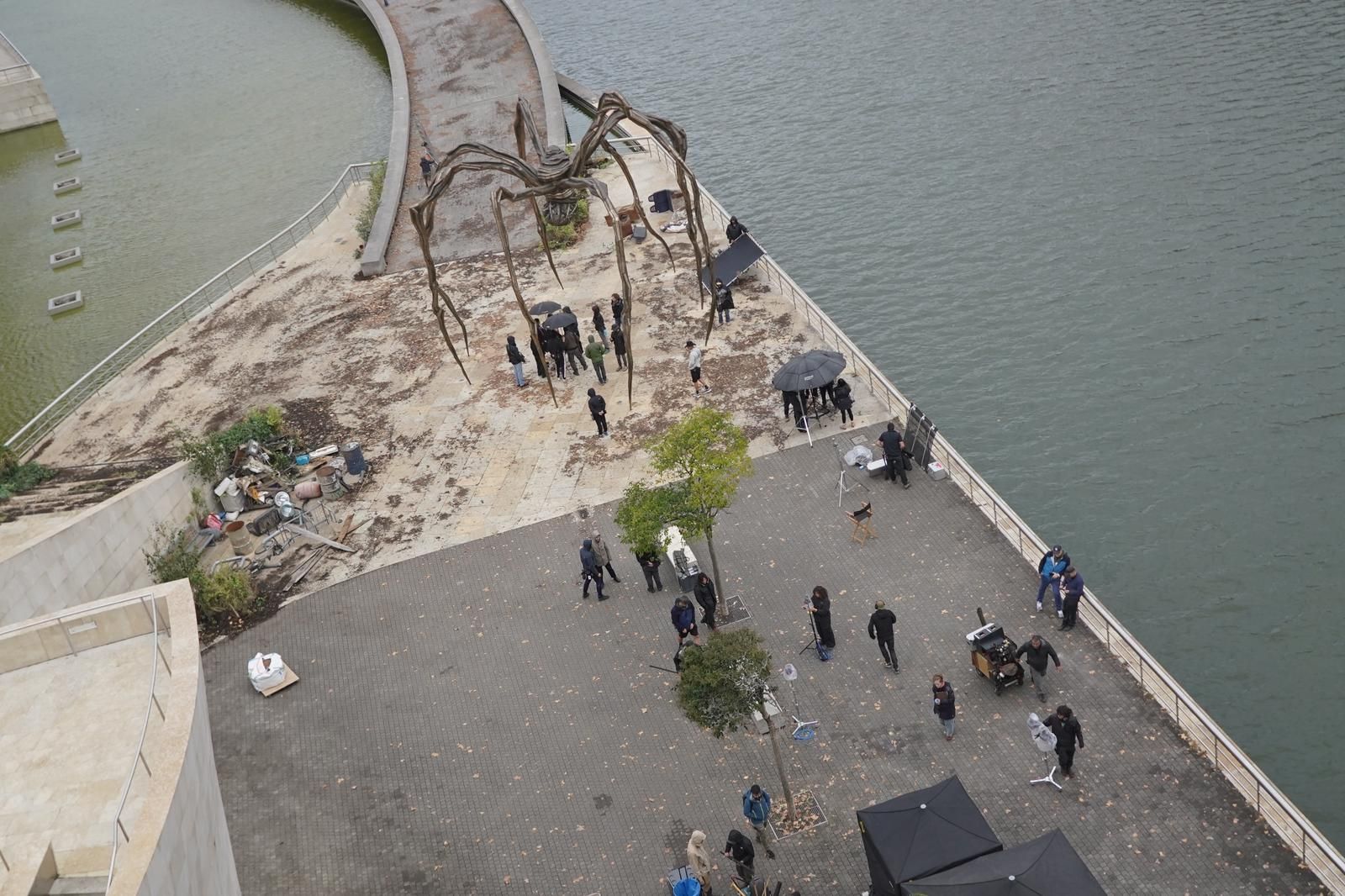 En imágenes: rodaje de 'The Walking Dead' en Bilbao
