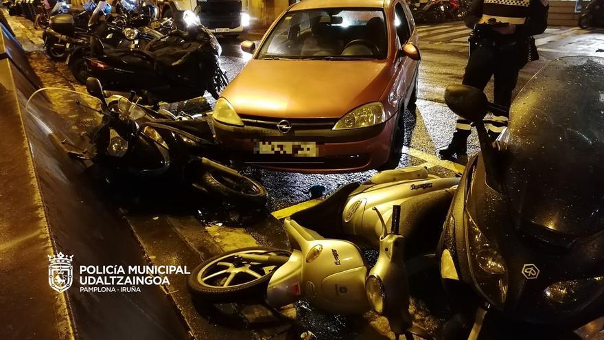 26 conductores ebrios interceptados en Pamplona este fin de semana