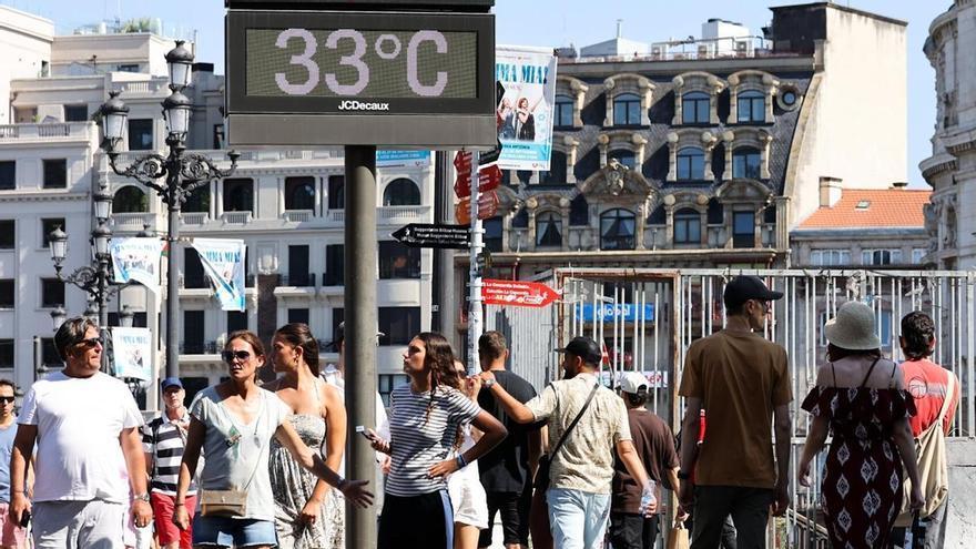 Osakidetza atendió este jueves a siete personas por las altas temperaturas