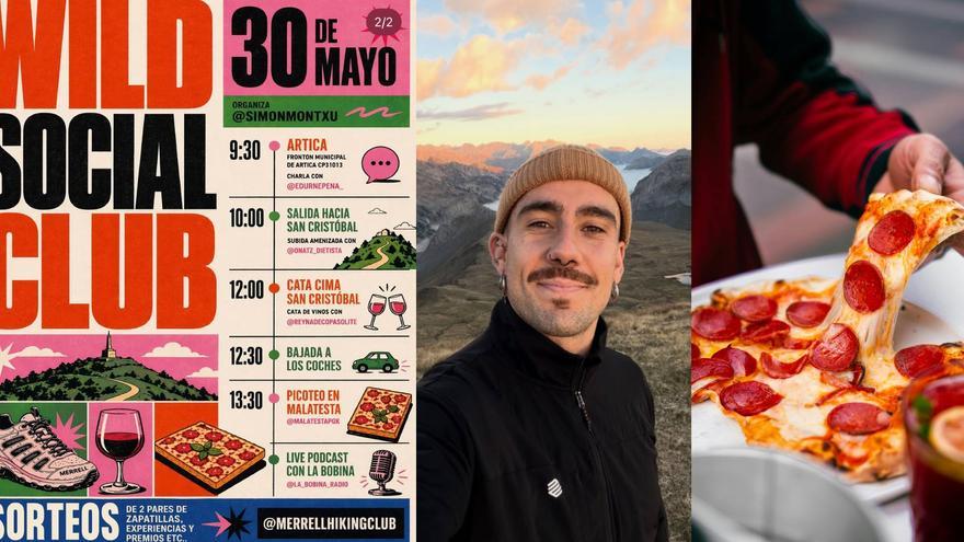Un plan entre monte, podcasts y pizza: así será el ‘Wild Social Club’ en Pamplona