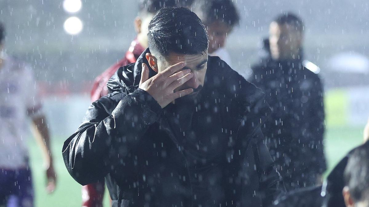 Álvaro Garrido, entrenador de la Mutilvera