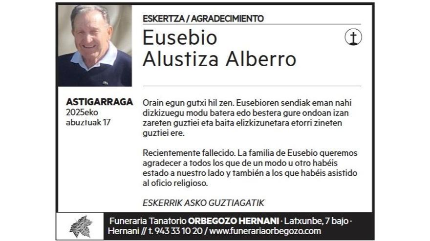 EUSEBIO ALUSTIZA ALBERRO