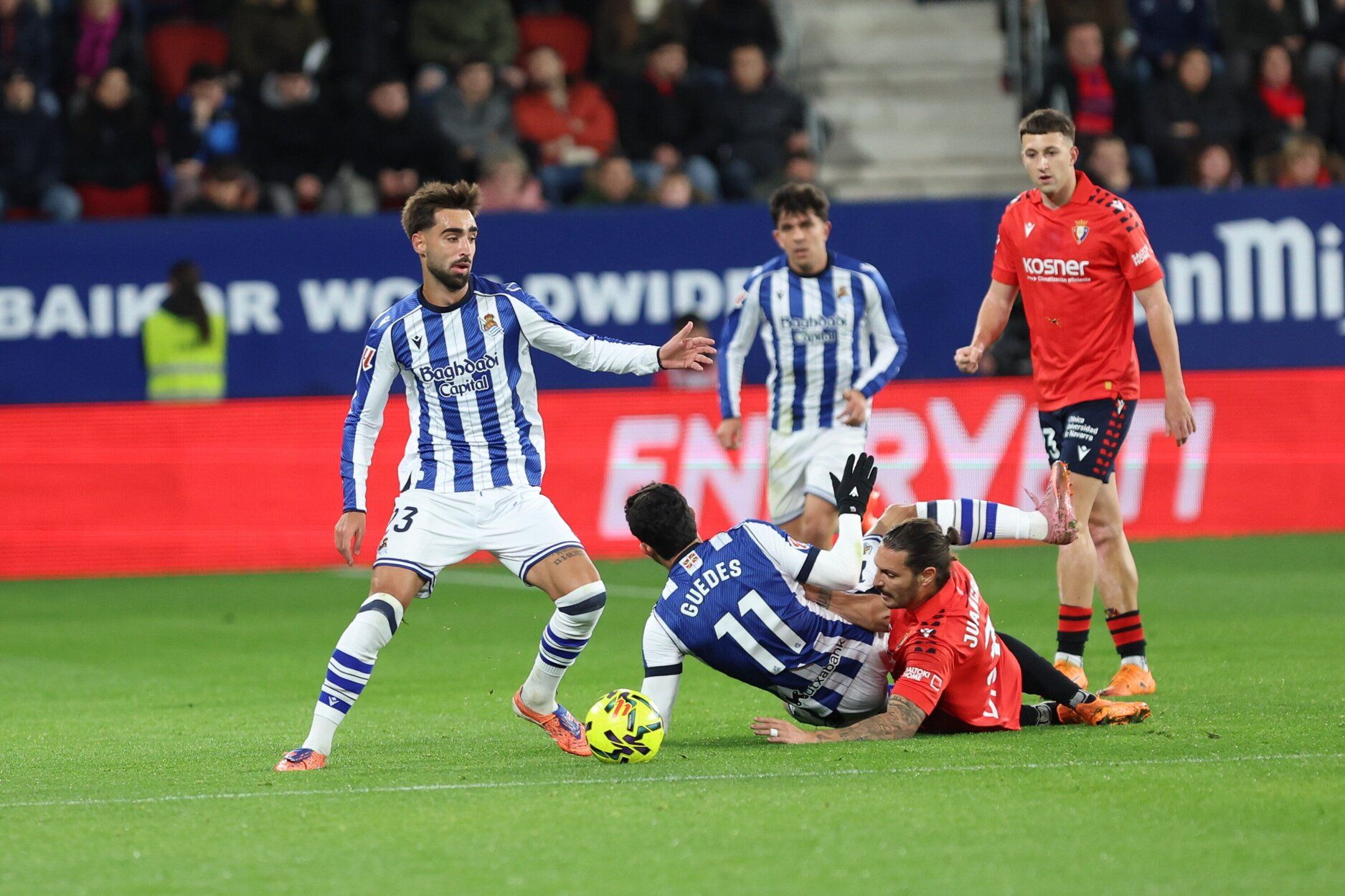 Osauna - Real Sociedad: Las mejores imágenes del partido