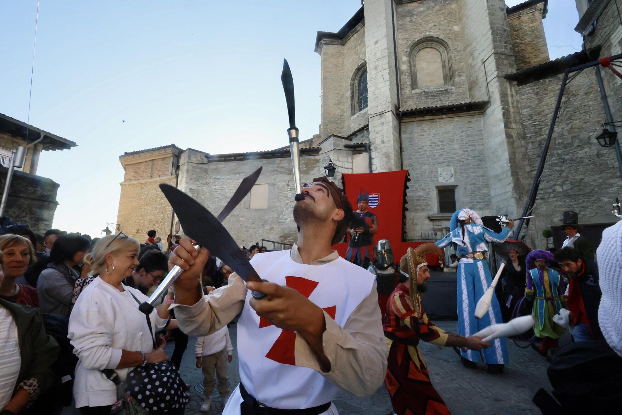 En imágenes: Arranca el Mercado Medieval en Vitoria