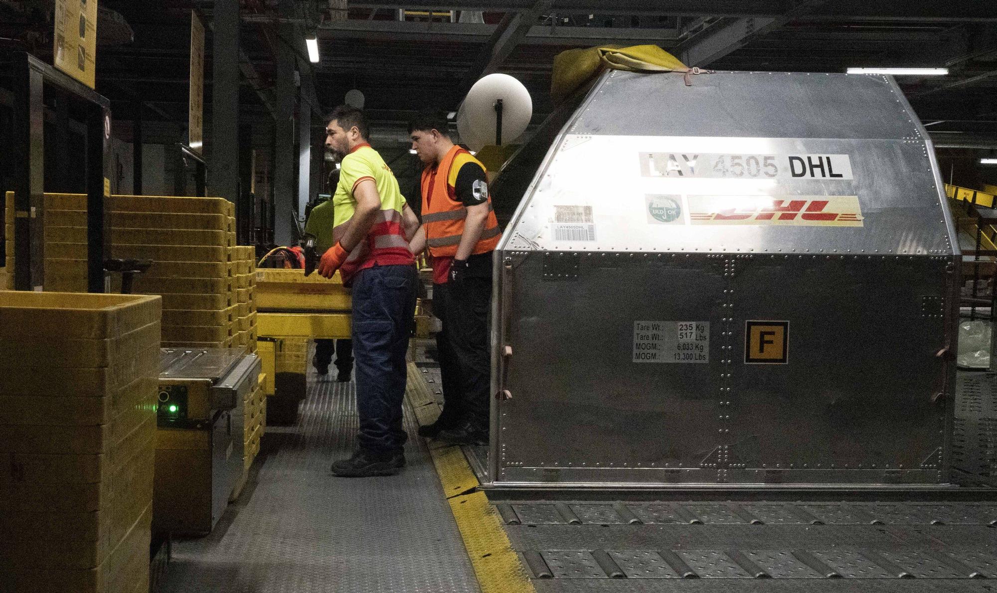 Reportaje sobre la actividad de DHL en Foronda