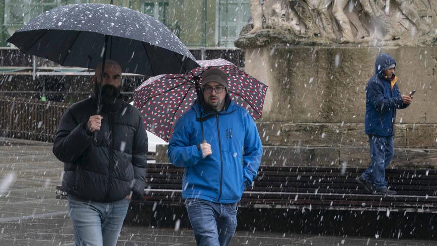 Fin de semana de frío, lluvia y puede que hasta de nieve en Álava