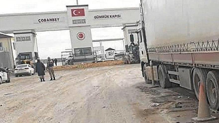 Los camiones de Zaporeak llegan a Alepo