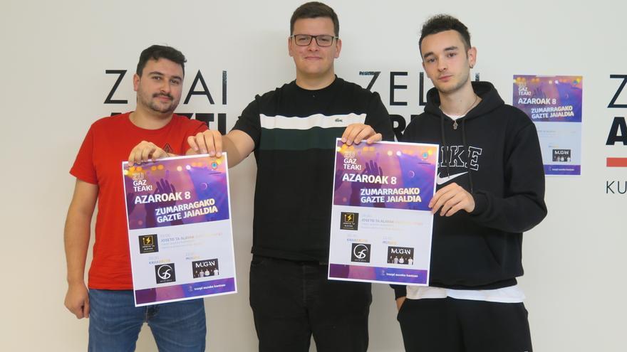Gazte Jaialdia egingo dute  larunbatean Zumarragan