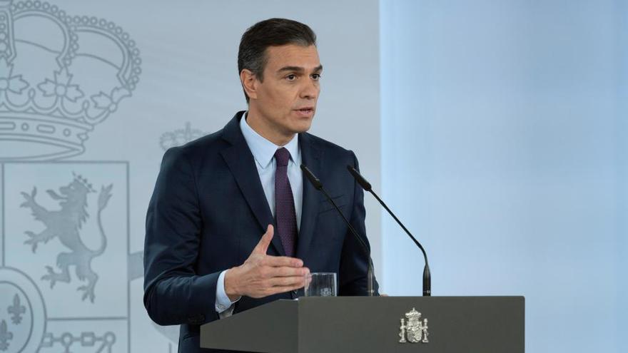 El presidente de Gobierno, Pedro Sánchez