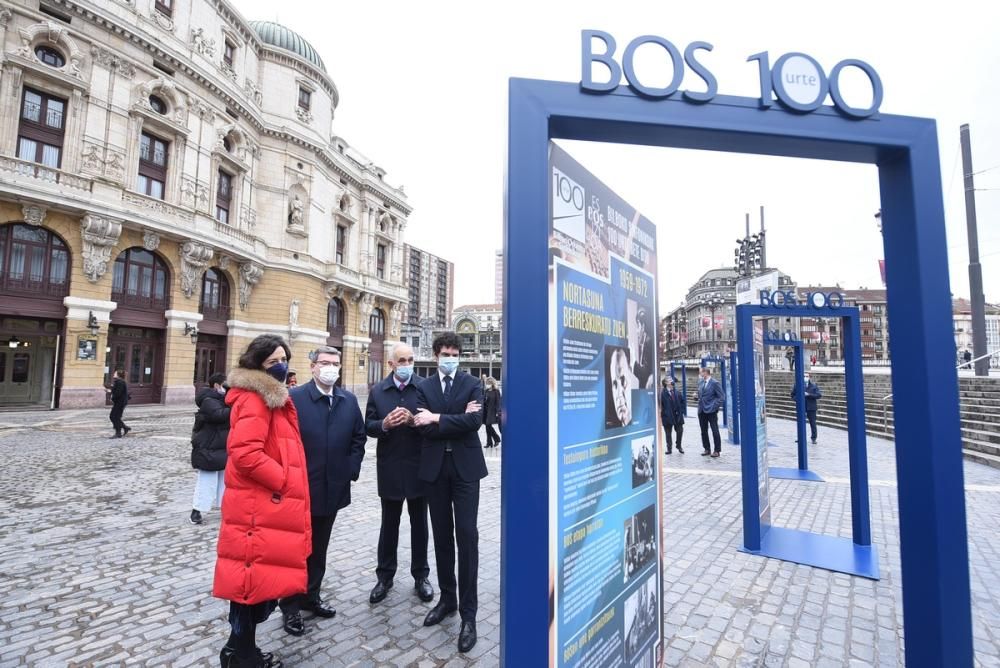 Exposición 100 años de la BOS