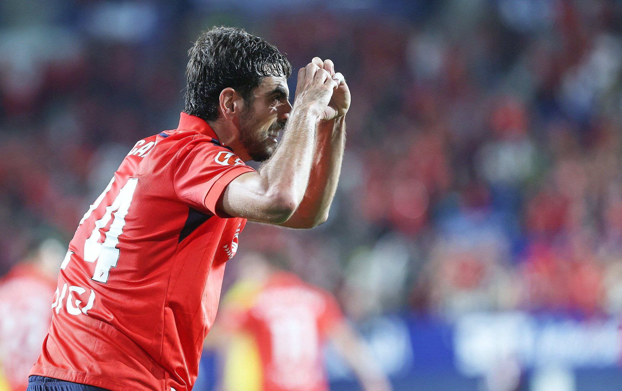 Fotos del Osasuna-Getafe en El Sadar