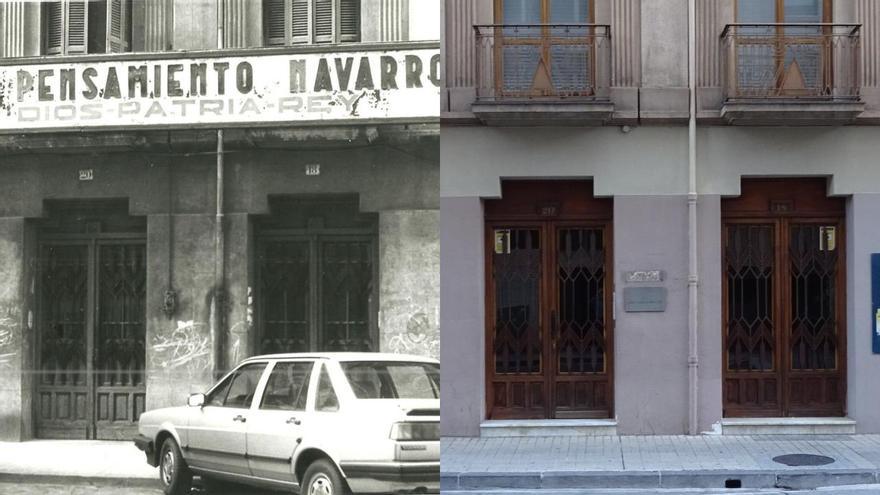 El Pensamiento Navarro en la calle Leire, 1981