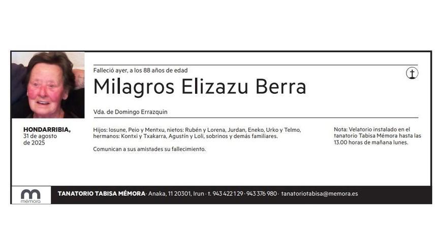 Milagros Elizazu Berra