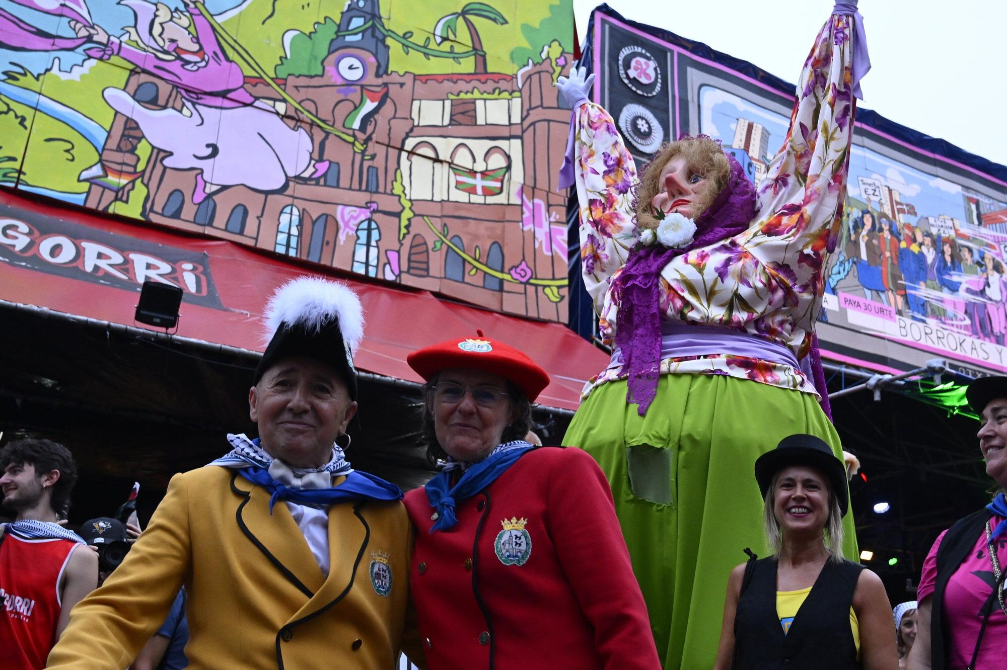 Bilbao está de fiesta: fotos del primer día de Aste Nagusia 2025