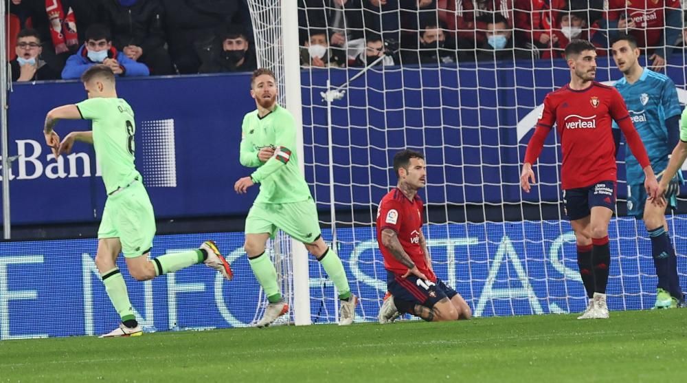 Imágenes del Osasuna-Athletic