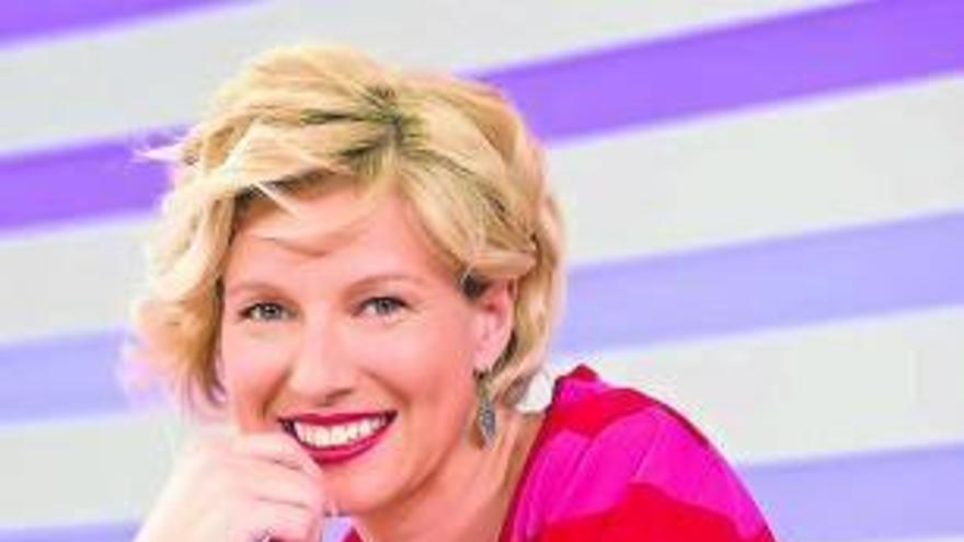La presentadora Anne Igartiburu.