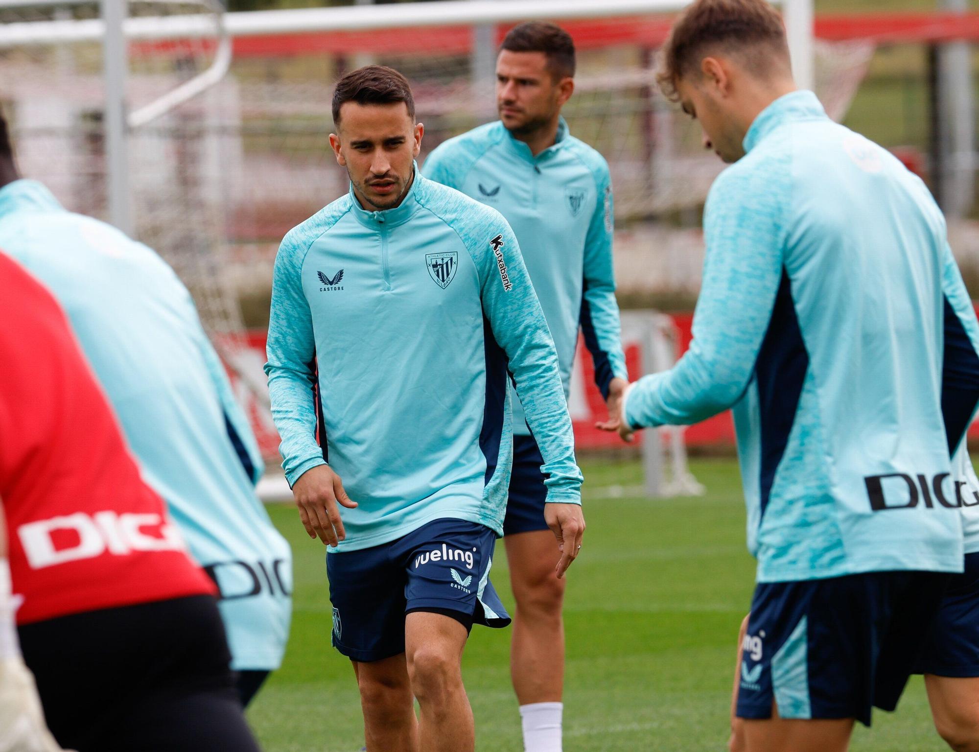 Entrenamiento del Athletic en Lezama