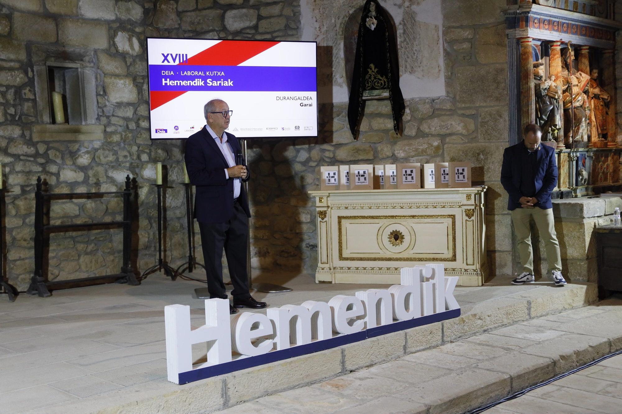 En imágenes: así ha sido la gala DEIA Laboral Kutxa Hemendik Sariak de Durangaldea
