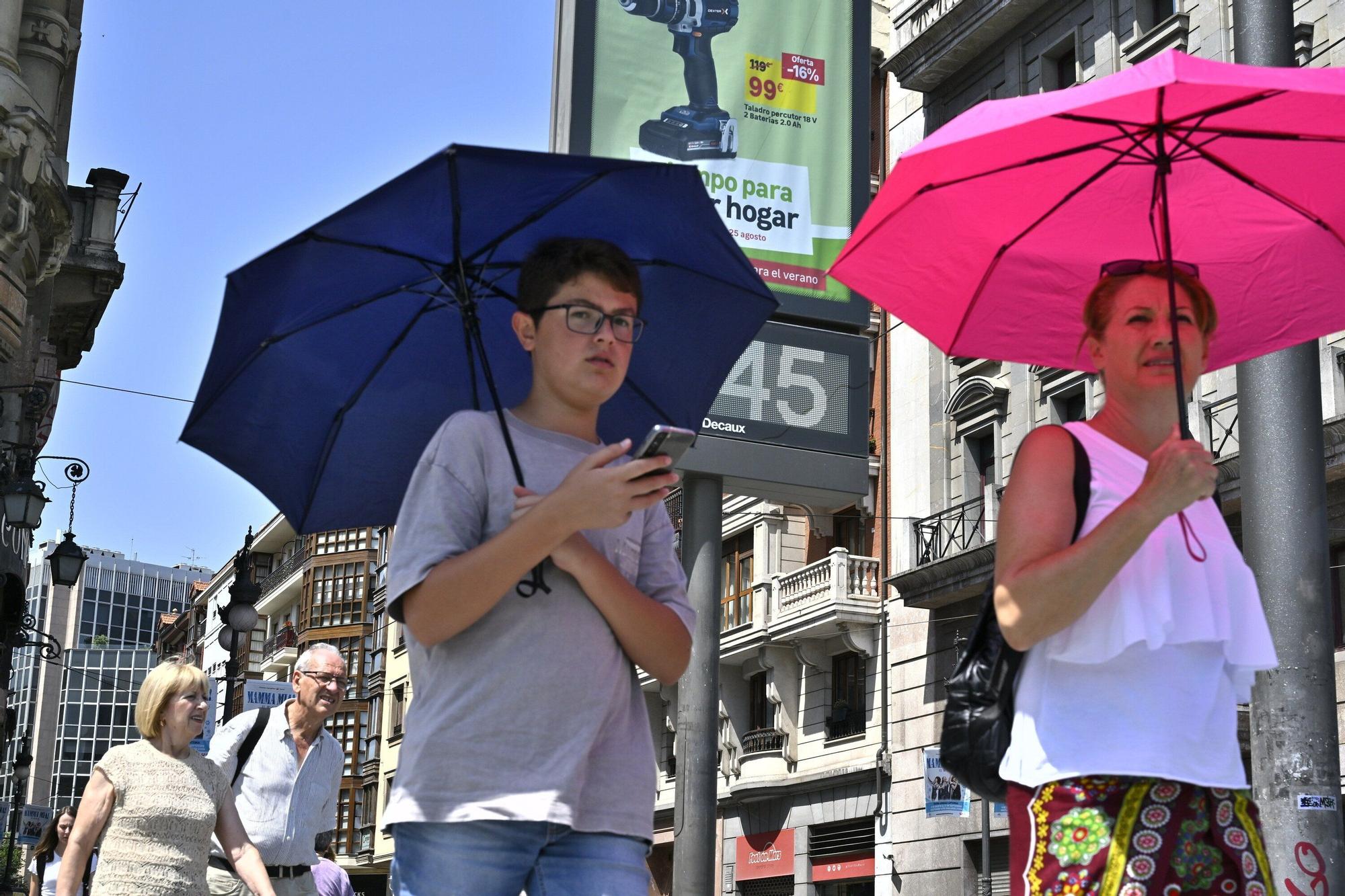 En imágenes: Bizkaia, en alerta por calor extremo: hasta 38 grados en el interior