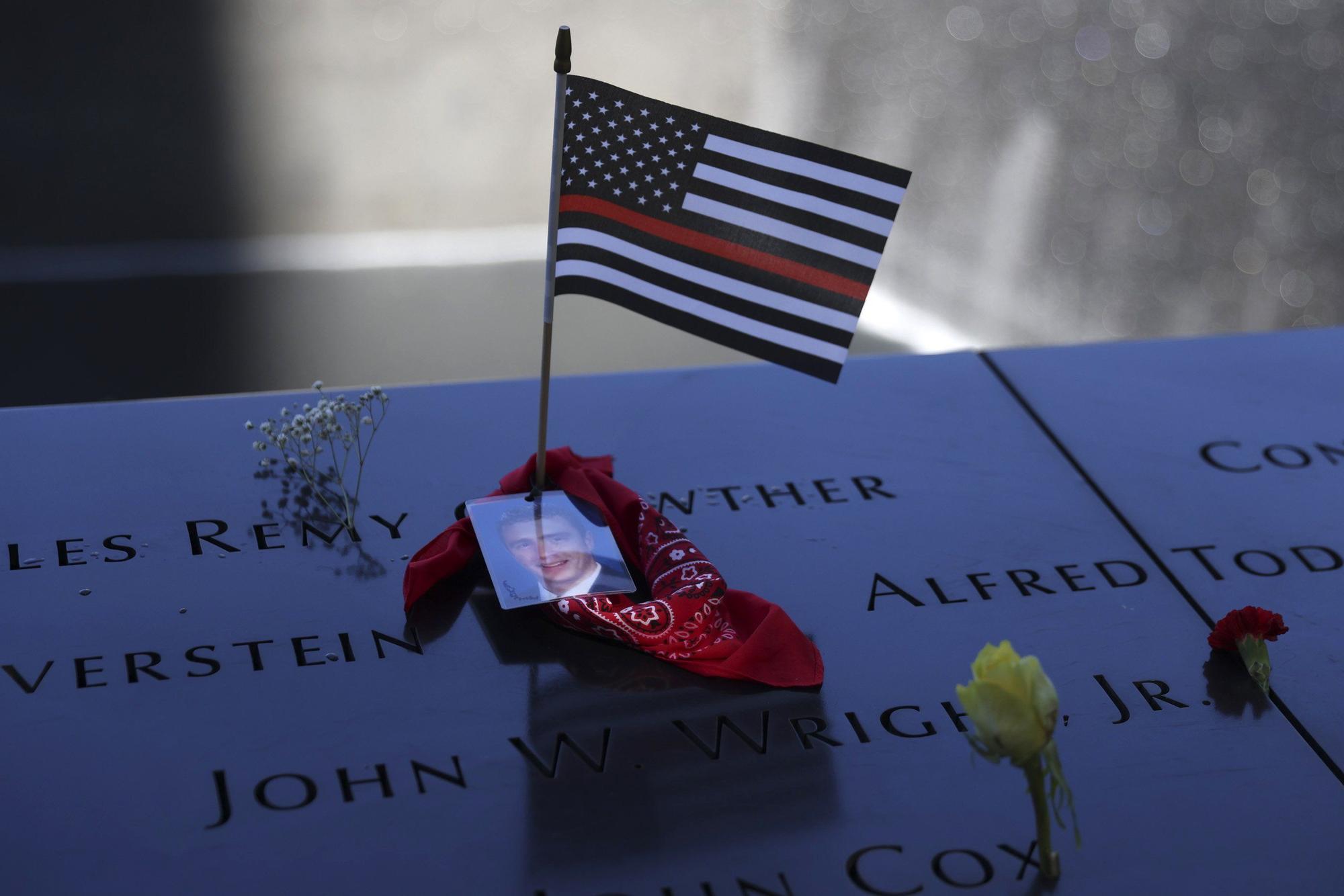 Imágenes del homenaje a las víctimas por el 24º aniversario del 11s