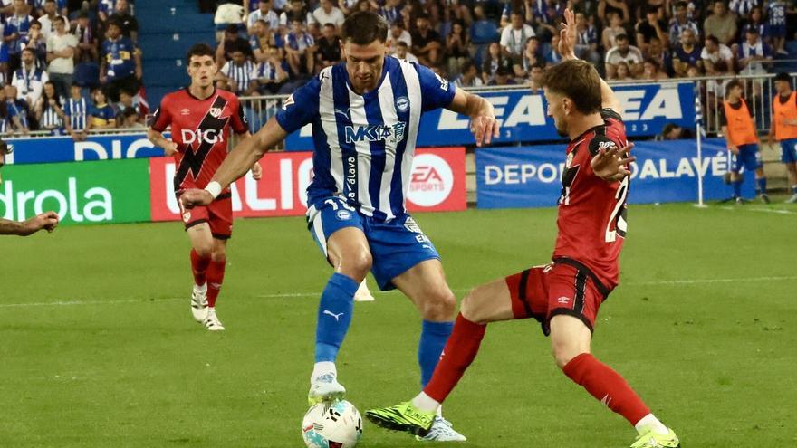 El 1x1 del Alavés-Rayo: buenos minutos de Lucas Boyé