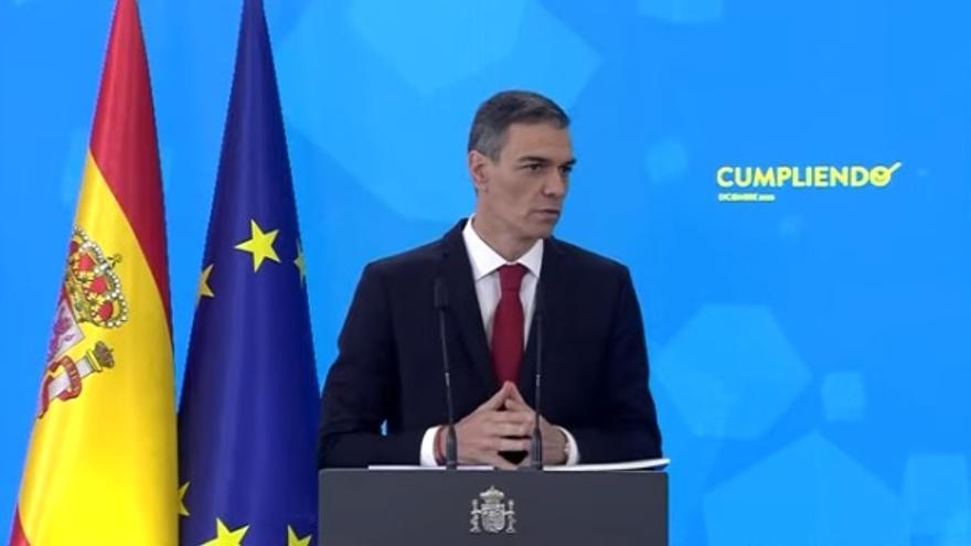 Directo | Sánchez hace balance del año en un contexto de escándalos de acoso y corrupción