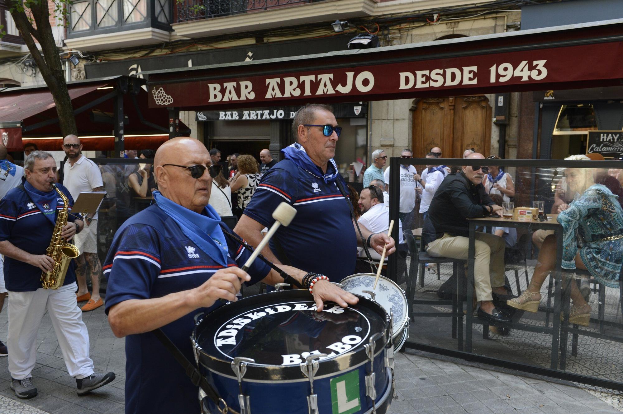 En imágenes: Fanfarria, potes y... mucha diversión en Aste Nagusia
