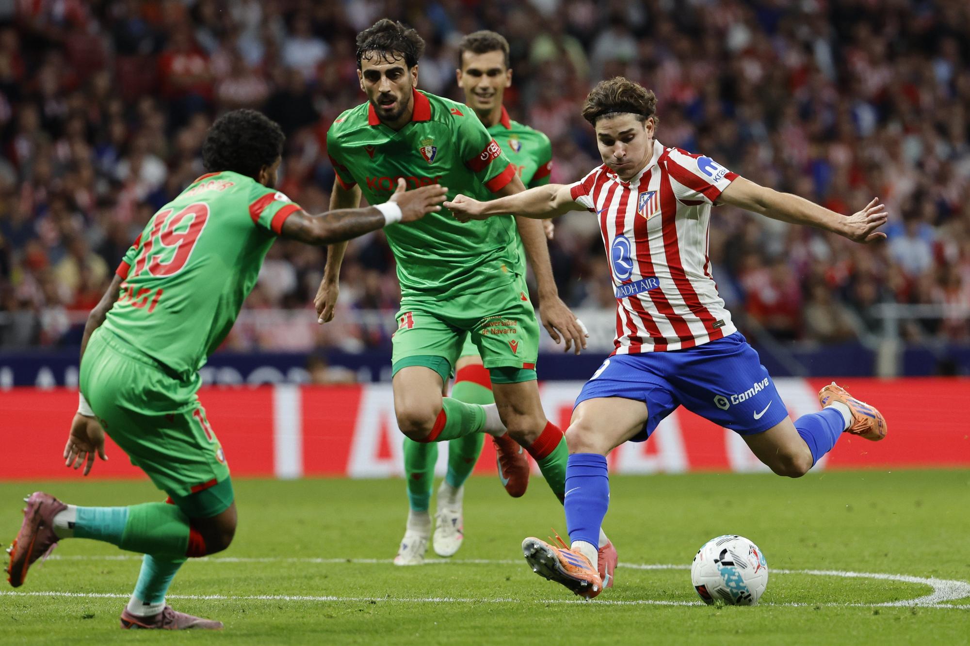 Fotos del partido Atlético de Madrid-Osasuna