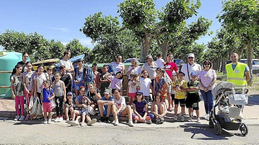 Buena participación en el Día del Medio Ambiente de Azagra