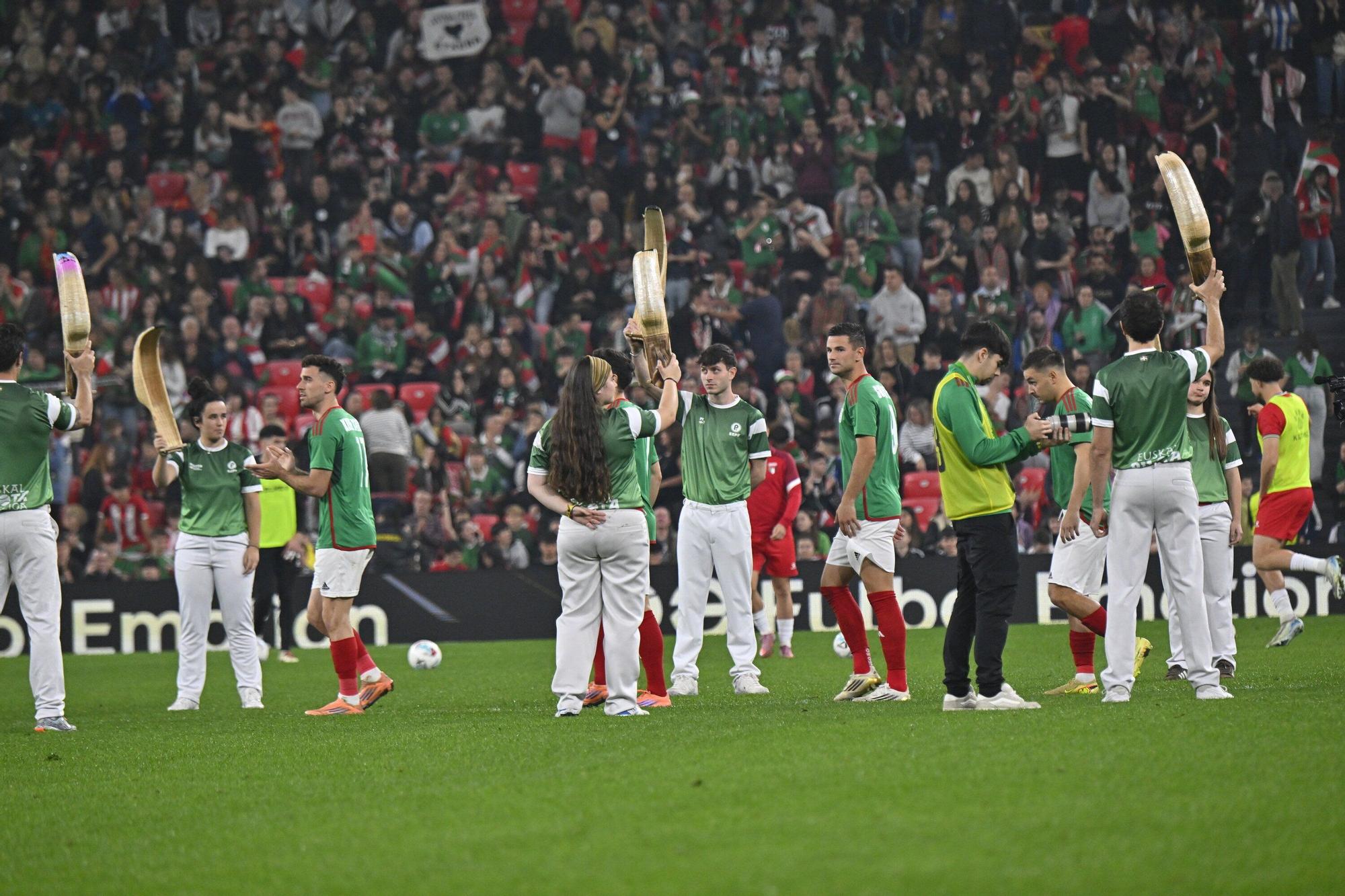 Las imágenes del Euskal Selekzioa - Palestina