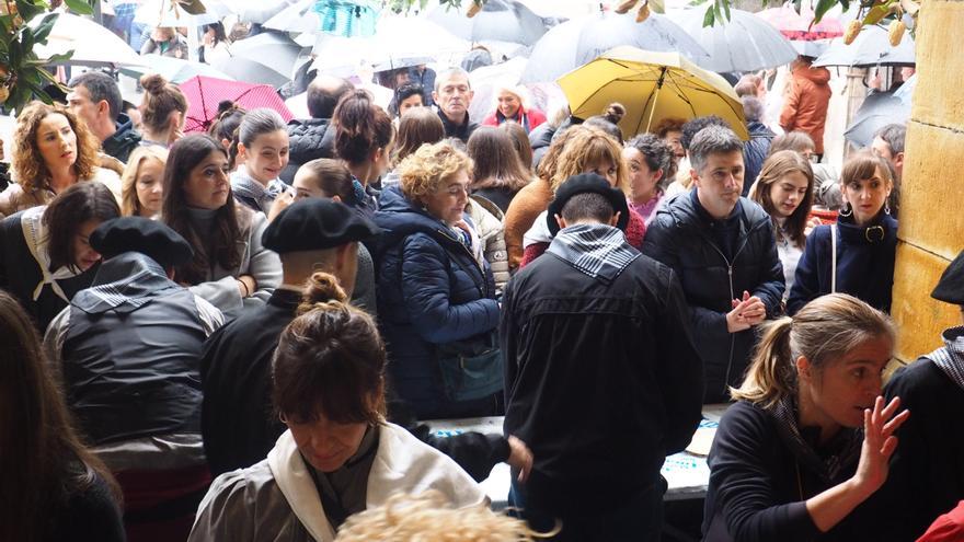 Un espacio para el silencio frente al alboroto en la feria de San Andrés de Azkoitia