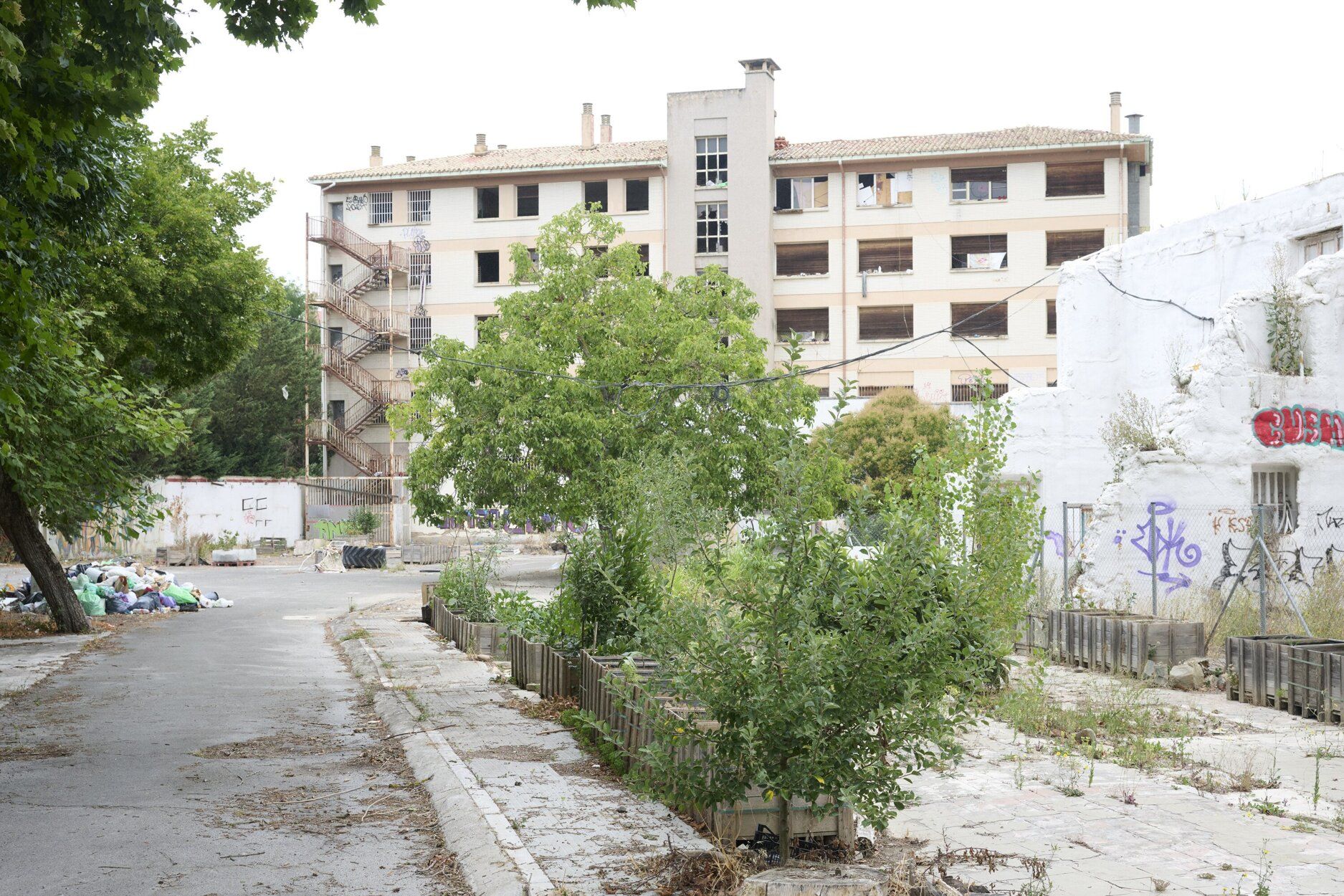 Fotos del edificio de la antigua Ikastola Jaso