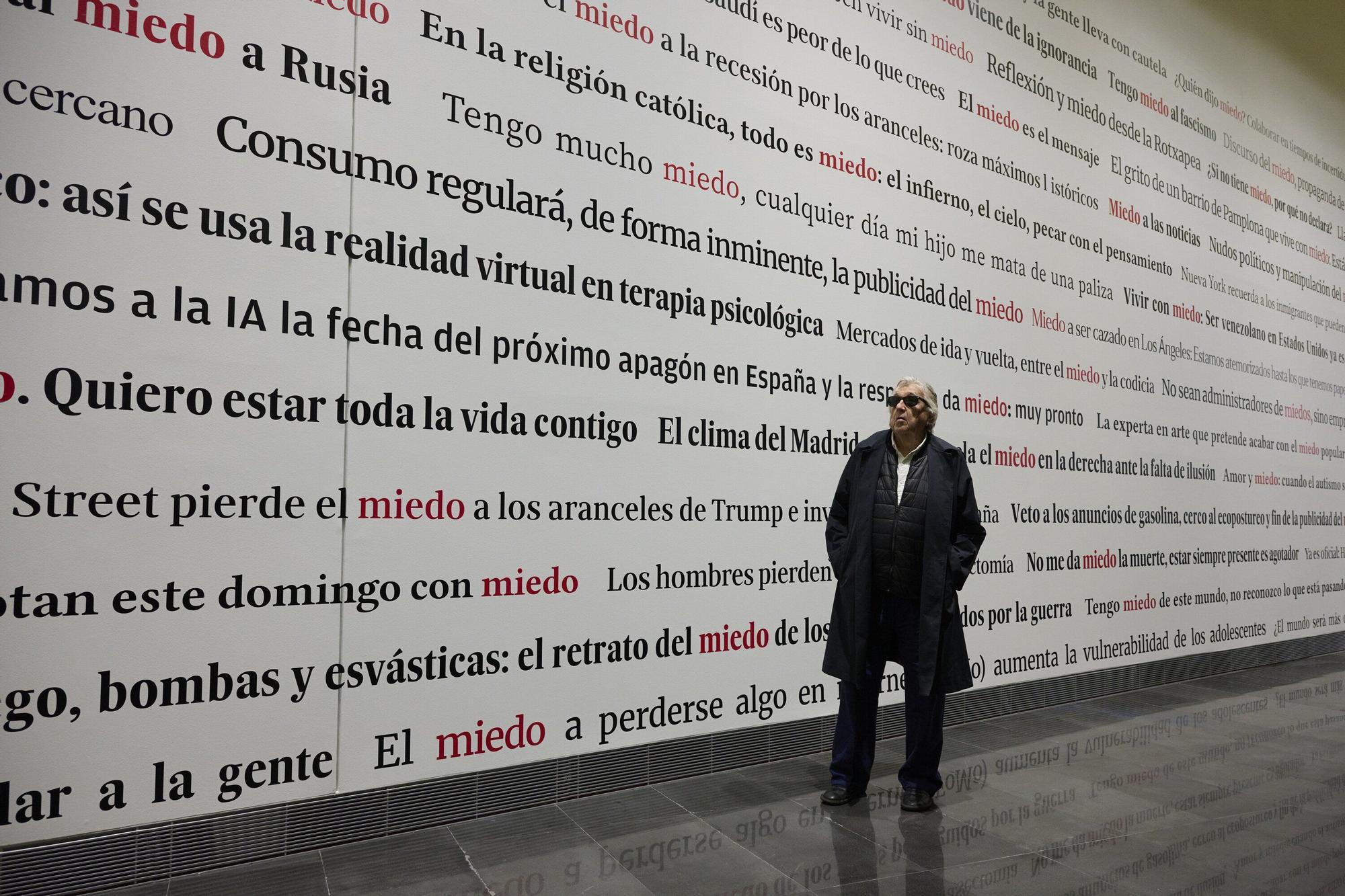 Muntadas: presentación de la exposición 'Entre miedos' en el MUN