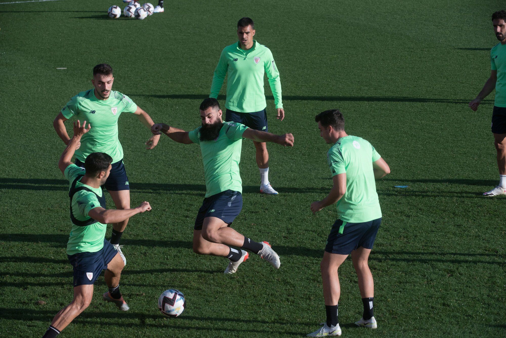 Normalidad en la vuelta a los entrenamientos del Athletic
