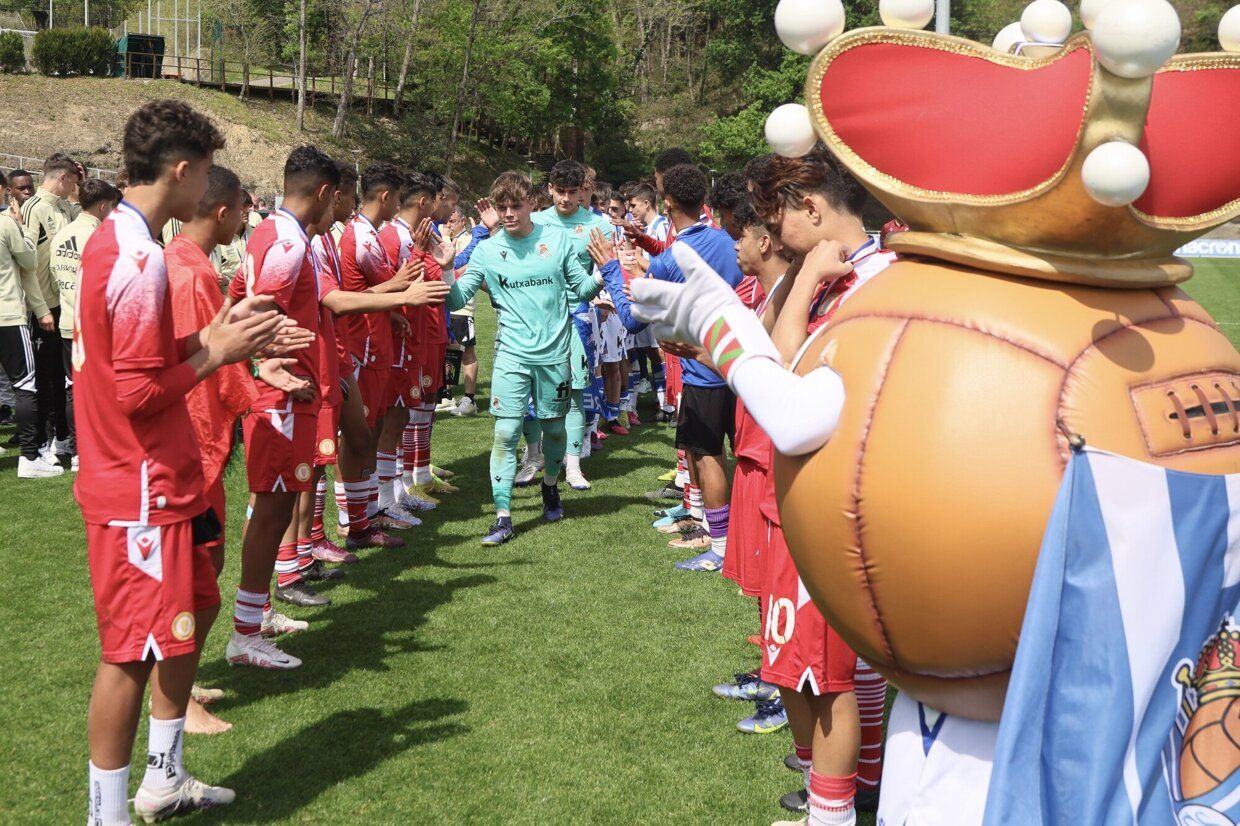 Las mejores imágenes del Torneo Internacional de la Real Sociedad Fundazioa