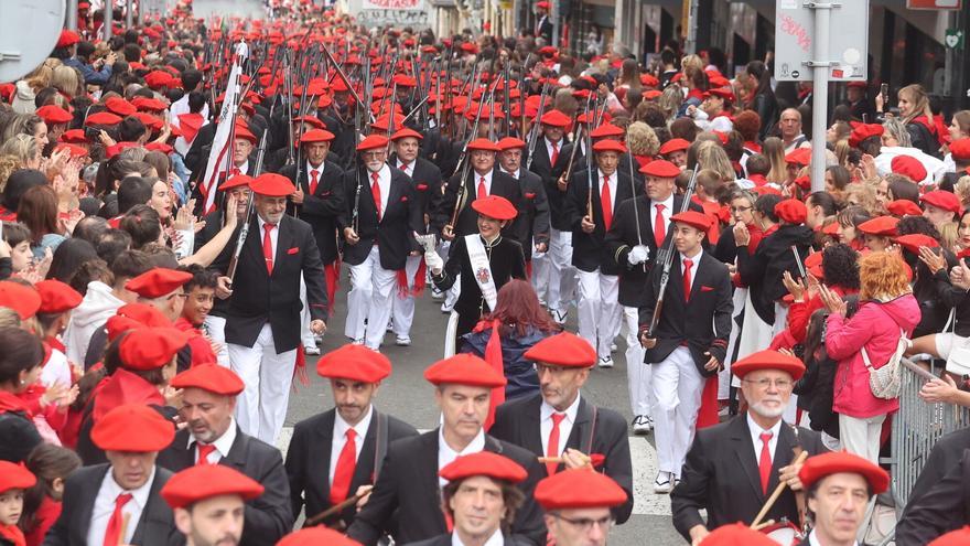 Fotos del Alarde tradicional de Irun 2023