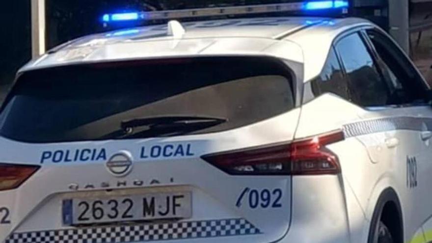 Rescatan en Tudela a un bebé atrapado en el interior de un coche