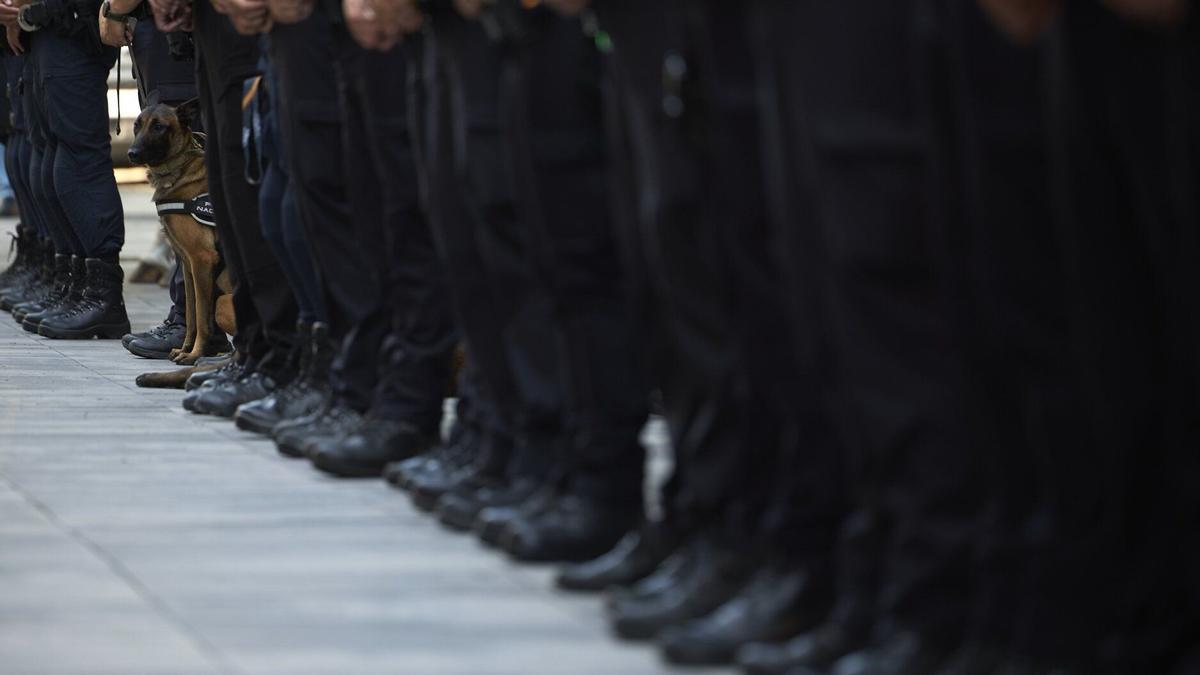 La Policía Nacional presenta el dispositivo especial de seguridad para San Fermín 2025.