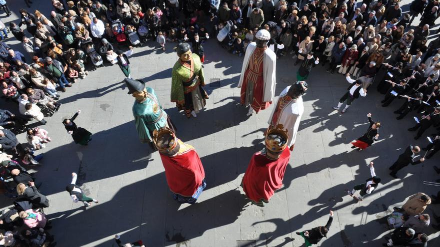 Tafalla honra a su patrón, San Sebastián