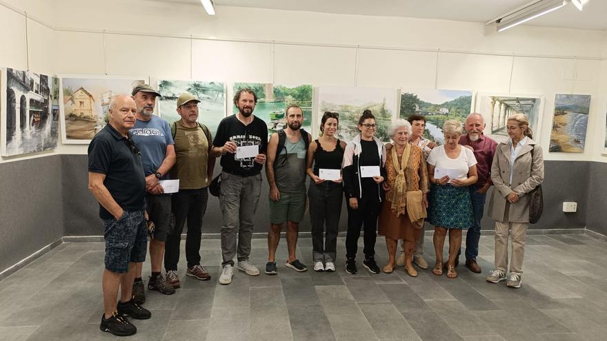 Benigno Rodríguez se hace con el primer premio de la 56ª edición del Concurso de Pintura al Aire Libre de Deba