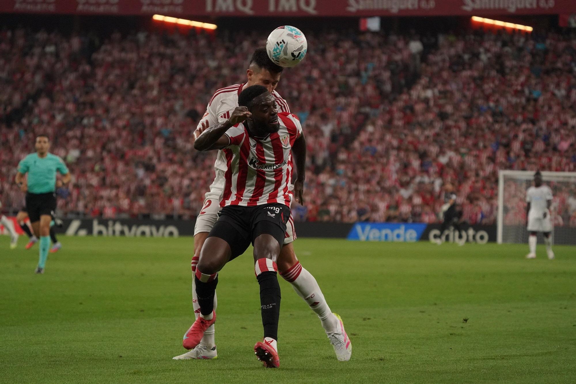 El Athletic-Sevilla, en imágenes