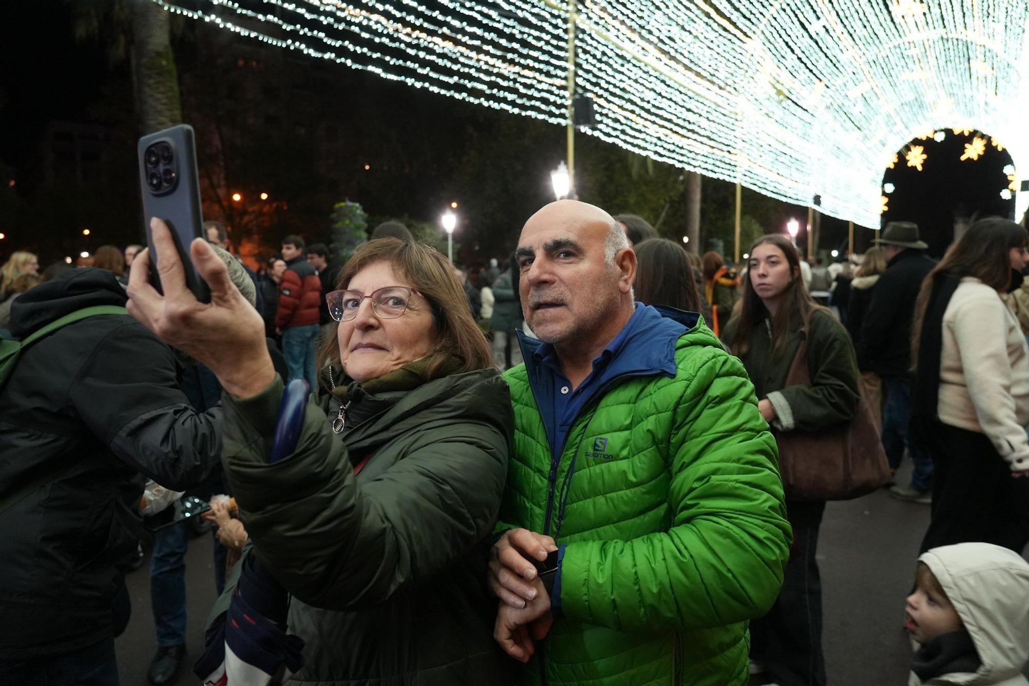 En imágenes: la Navidad ya luce en Bilbao
