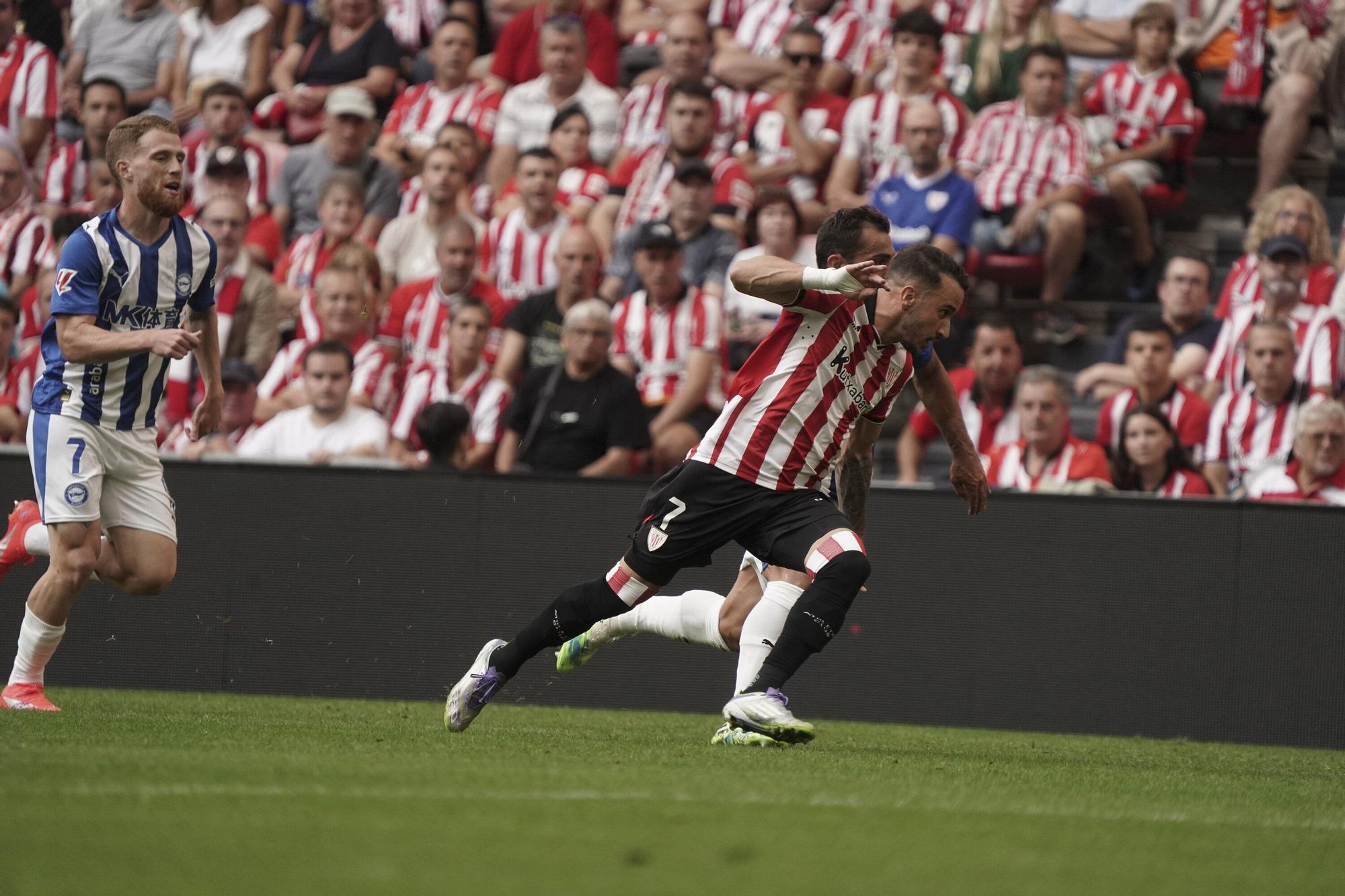 En imágenes: Así está siendo el derbi entre Athletic y Alavés en San Mamés