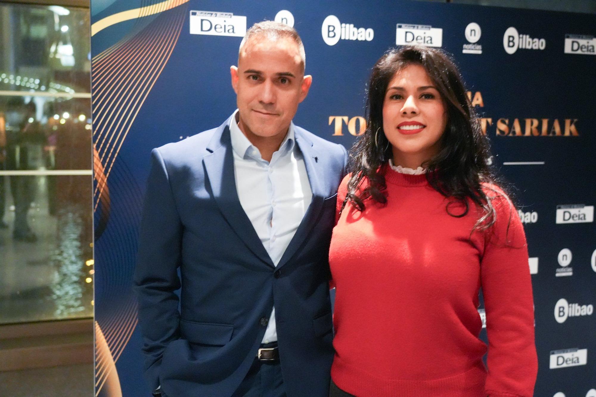 Joao da Silva y Patricia Rojas se acercaron a la gala para vivir de cerca la experiencia